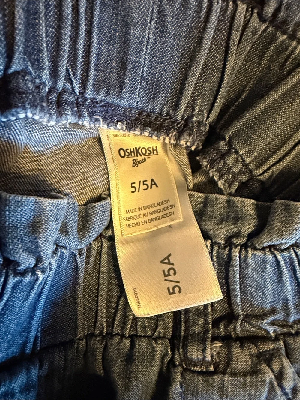 Toddler Jean skirt